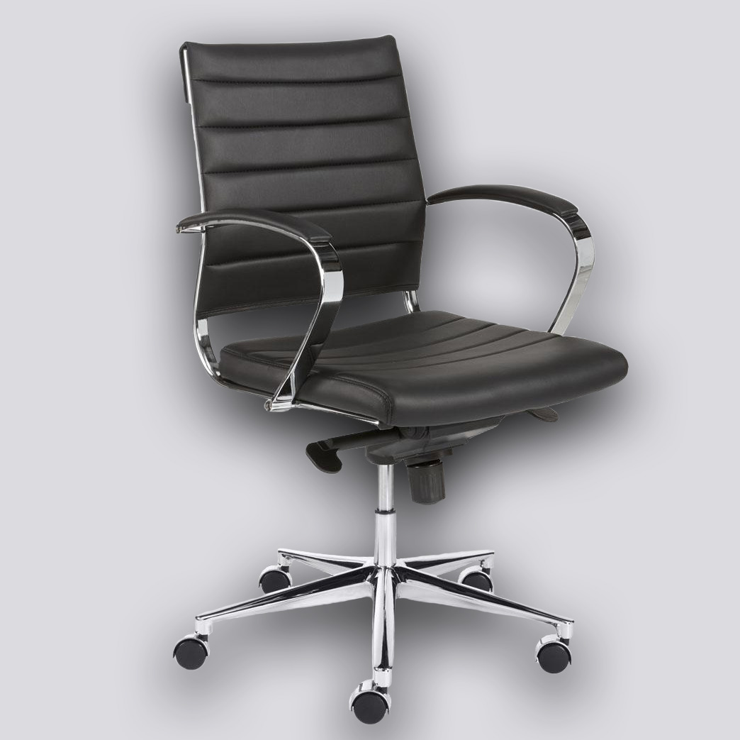 excuus Verwant Modieus Design bureaustoel voor thuis | Design stoel PU leder