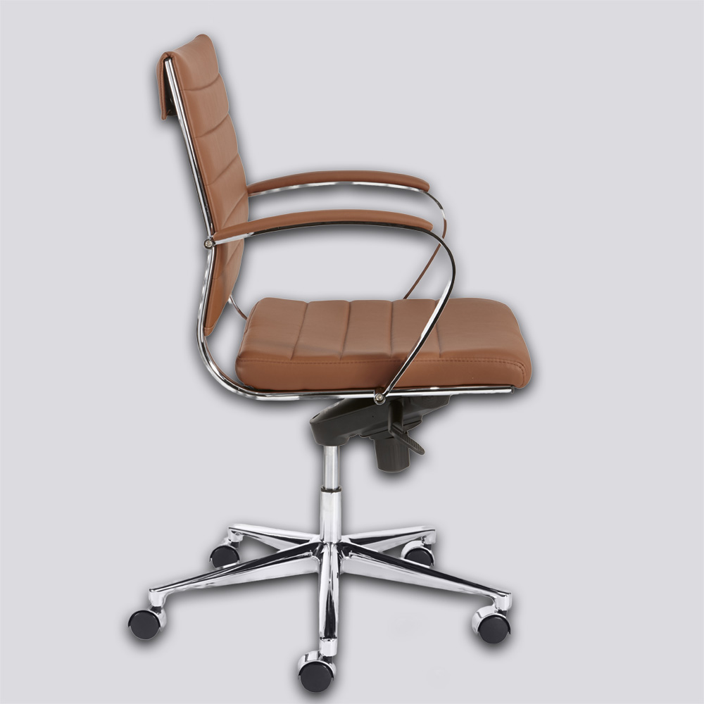 strijd doorgaan Tegenover Design bureaustoel voor thuis | Design stoel PU leder