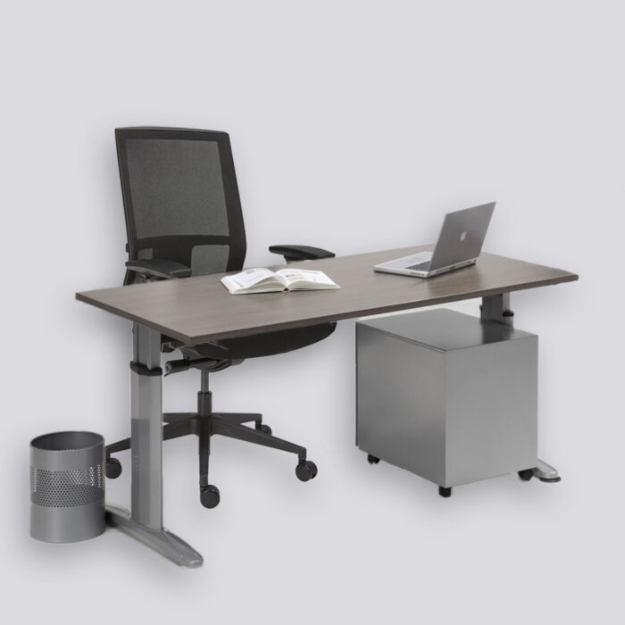 Labora thuiswerkplek bestaat uit een bureautafel en een ergonomische bureaustoel